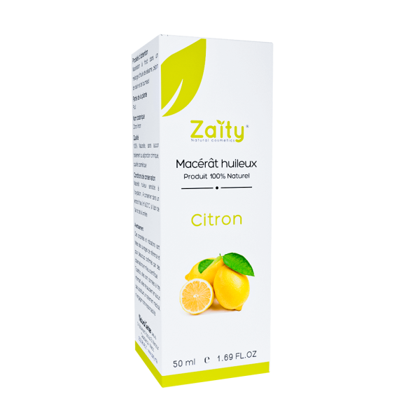 huile citron (macérât huileux)
