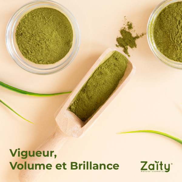 henné du Maroc est 100% pur régule le sébum, assainit et réduit les pellicules