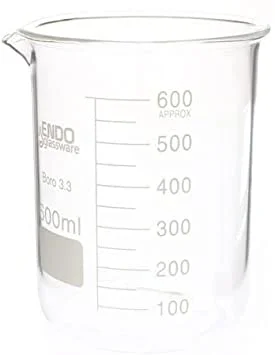 bêcher en verre gradué fb 500ml