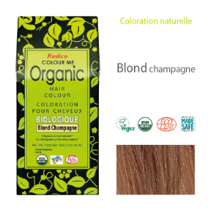 coloration radico blond champagne / champagne blonde