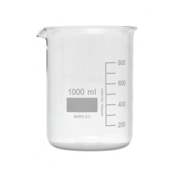 bêcher en verre gradué fb 1l