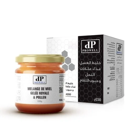 melange de miel gelée royale & pollen 4000 230g